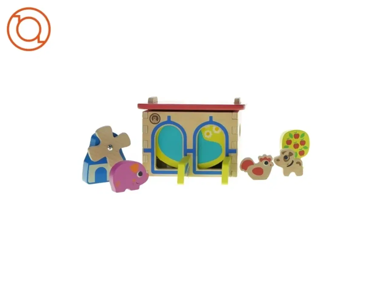 Billede 1 - Legetøjsfigurer i træ fra Br (str. 16 cm x 12 cm)