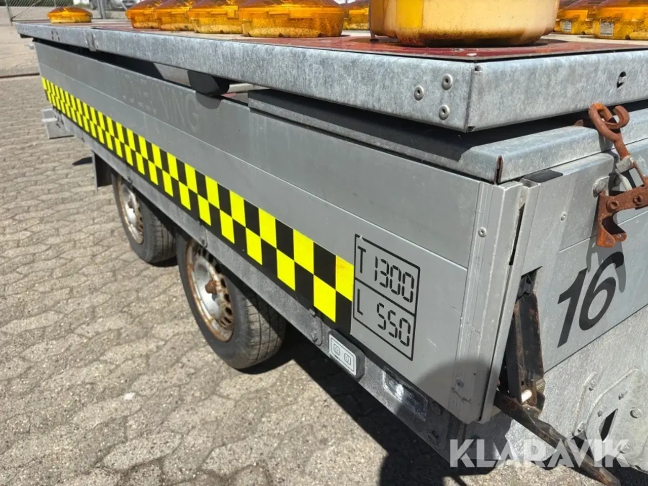 Billede 12 - Anhængere til personbiler Safetrailer Tavlevogn