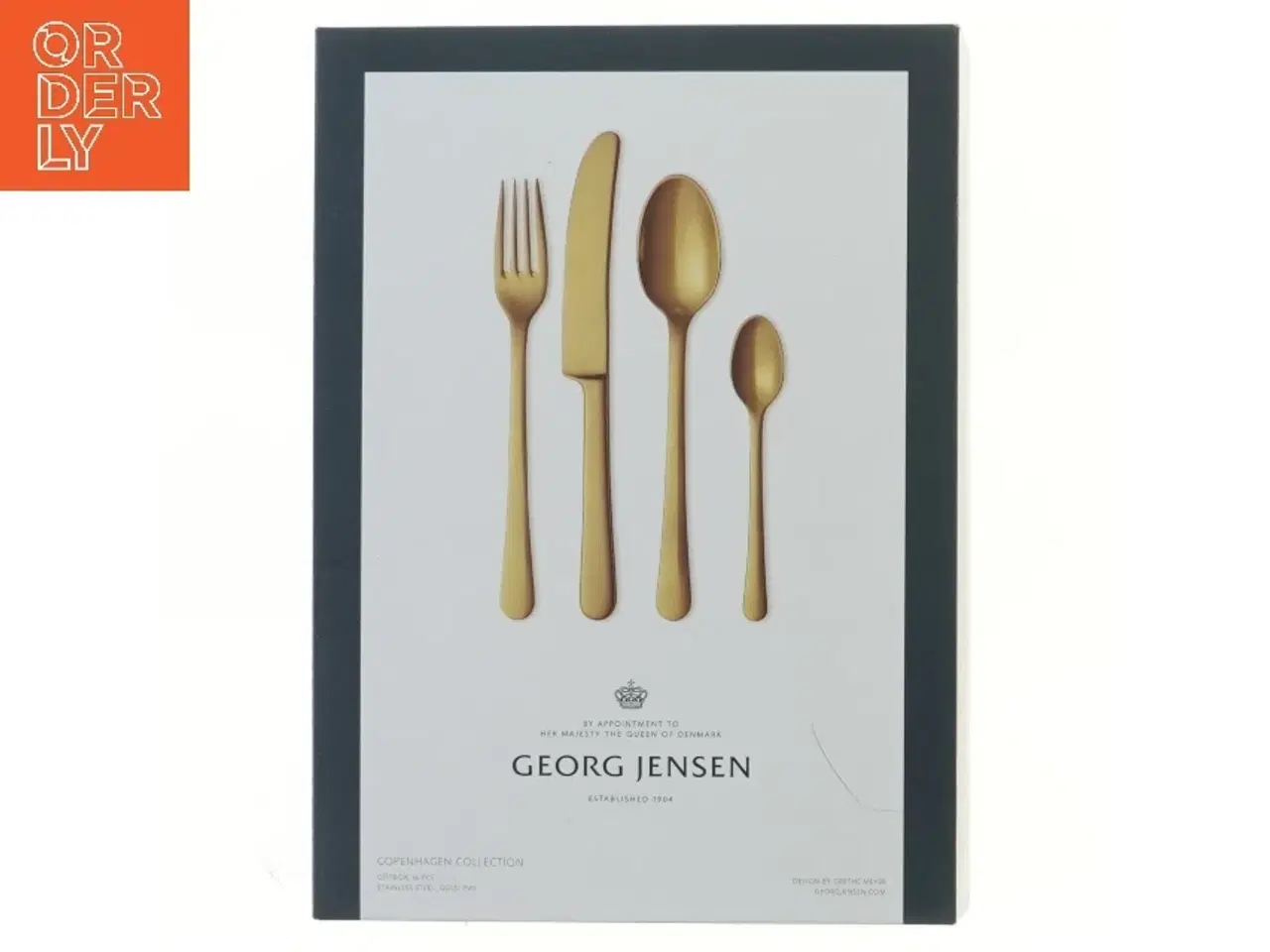 Billede 1 - Copenhagen Bestik Guld fra Georg Jensen