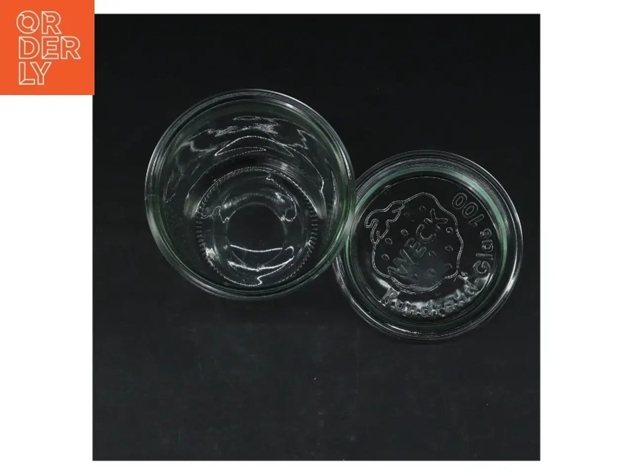Billede 5 - WECK glas opbevaringskrukke med låg fra Weck (str. Ø. 11 cm. 10,5 cm)