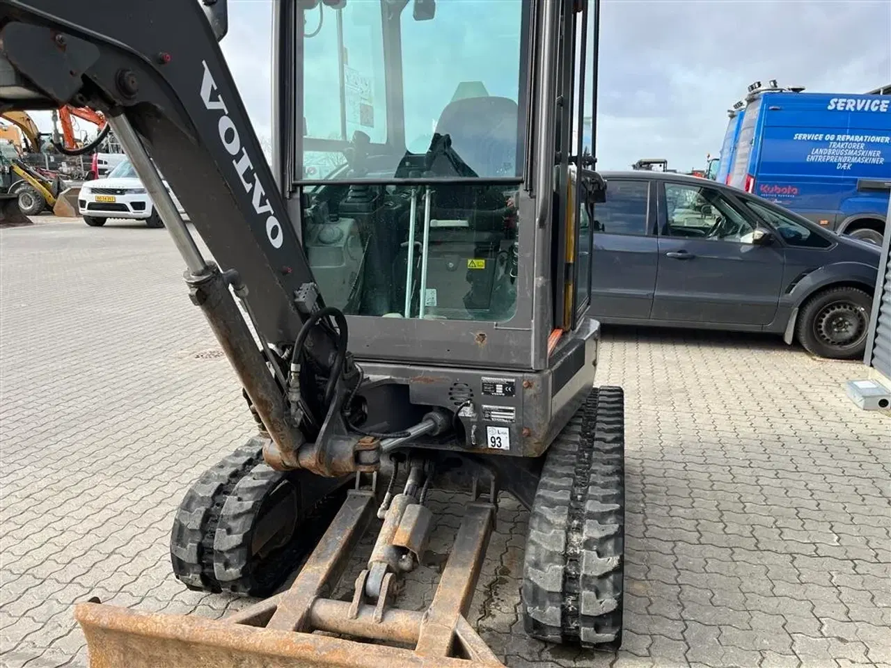 Billede 6 - Volvo ECR25D Rotortilt og centralsmørring