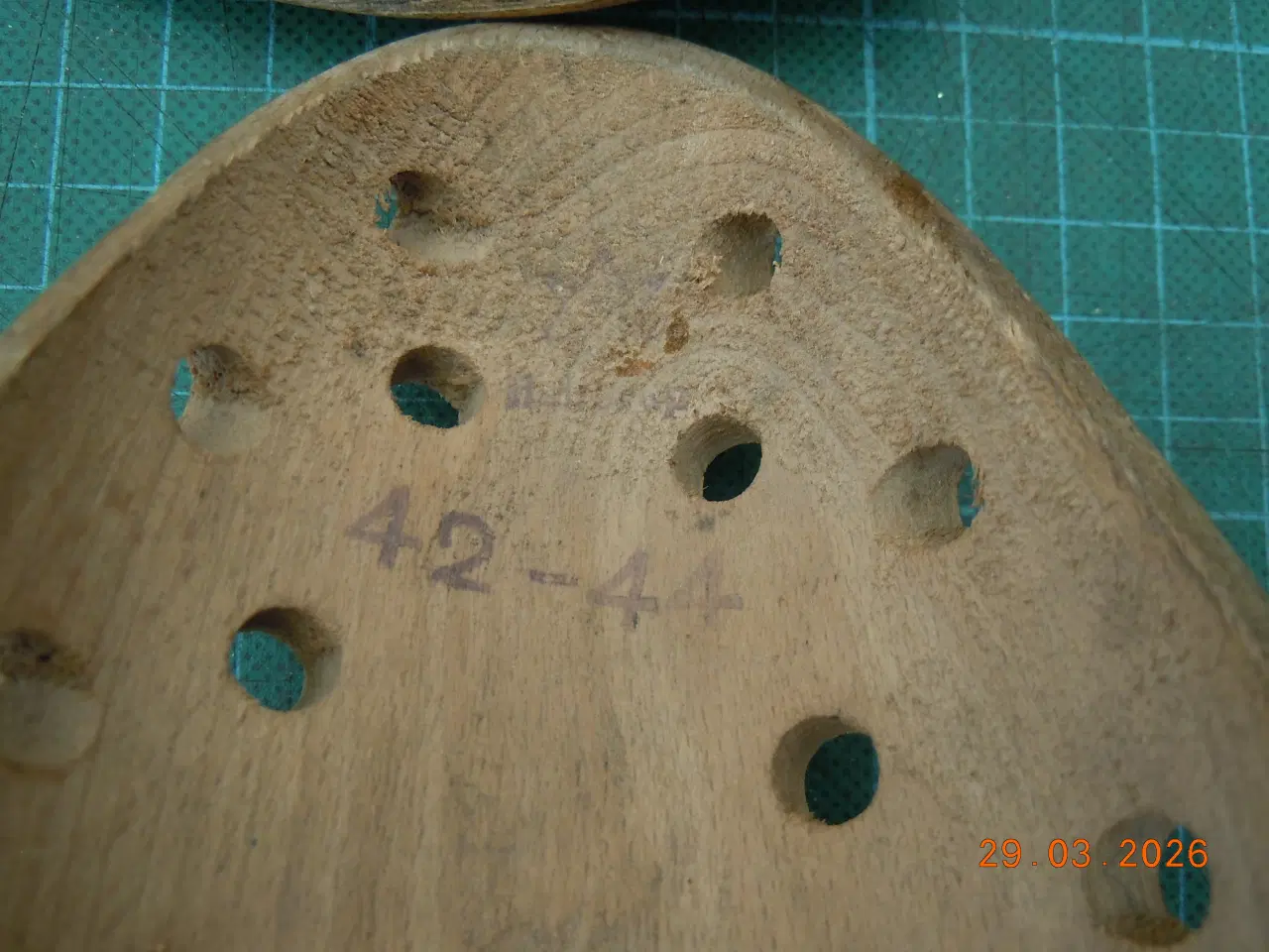 Billede 5 - Skoblokke, håndlavede førkrigs 42-44