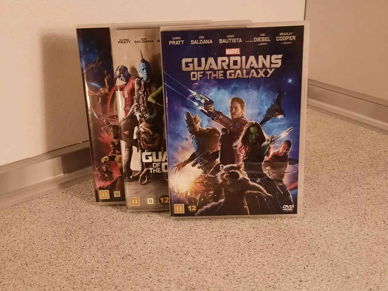 Billede 1 - 3 x dvd med Guardians of the galaxy.