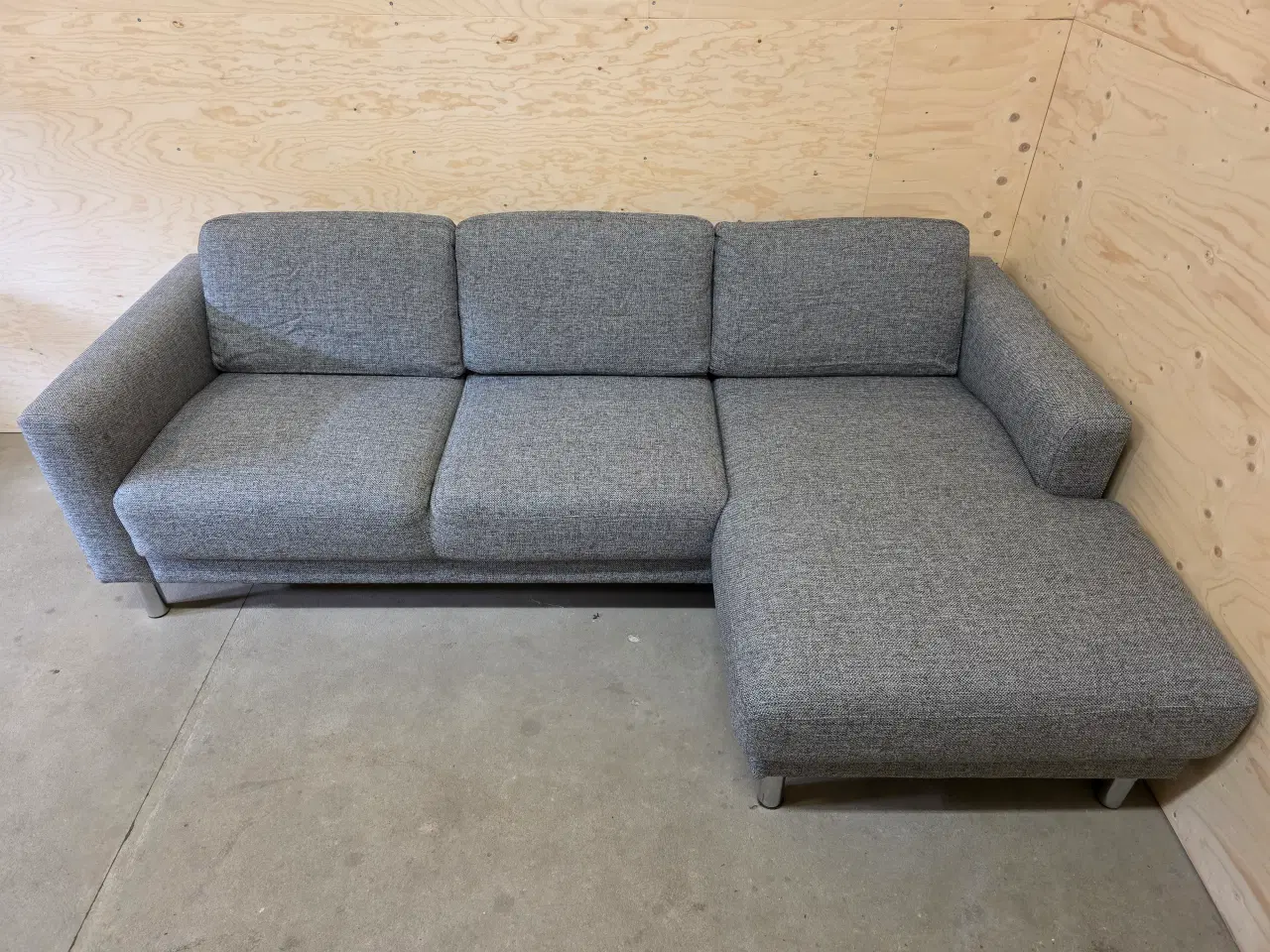 Billede 1 - 3 pers. Chaiselong Sofa