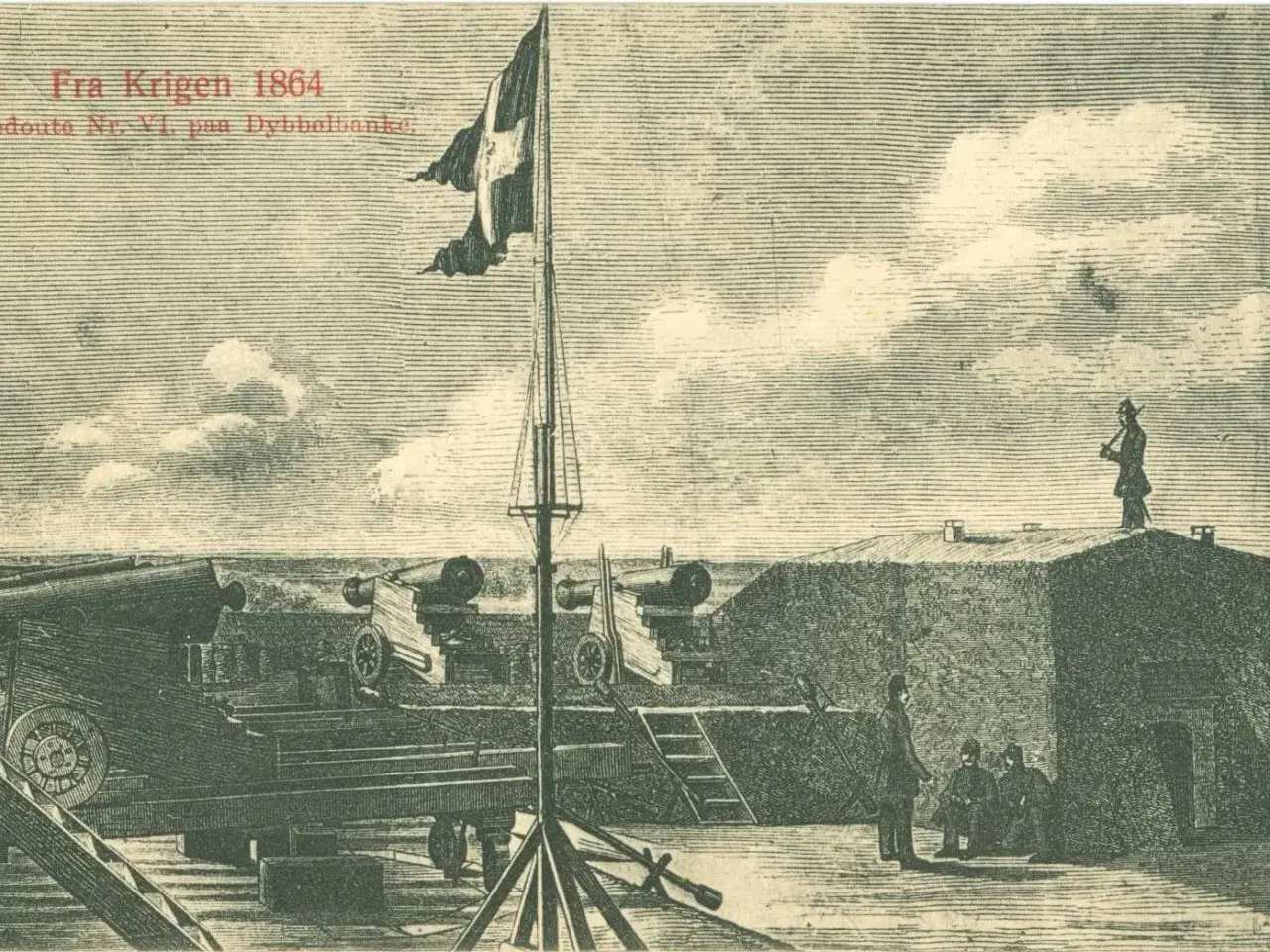 Billede 1 - Krigen 1864. Skanse VI