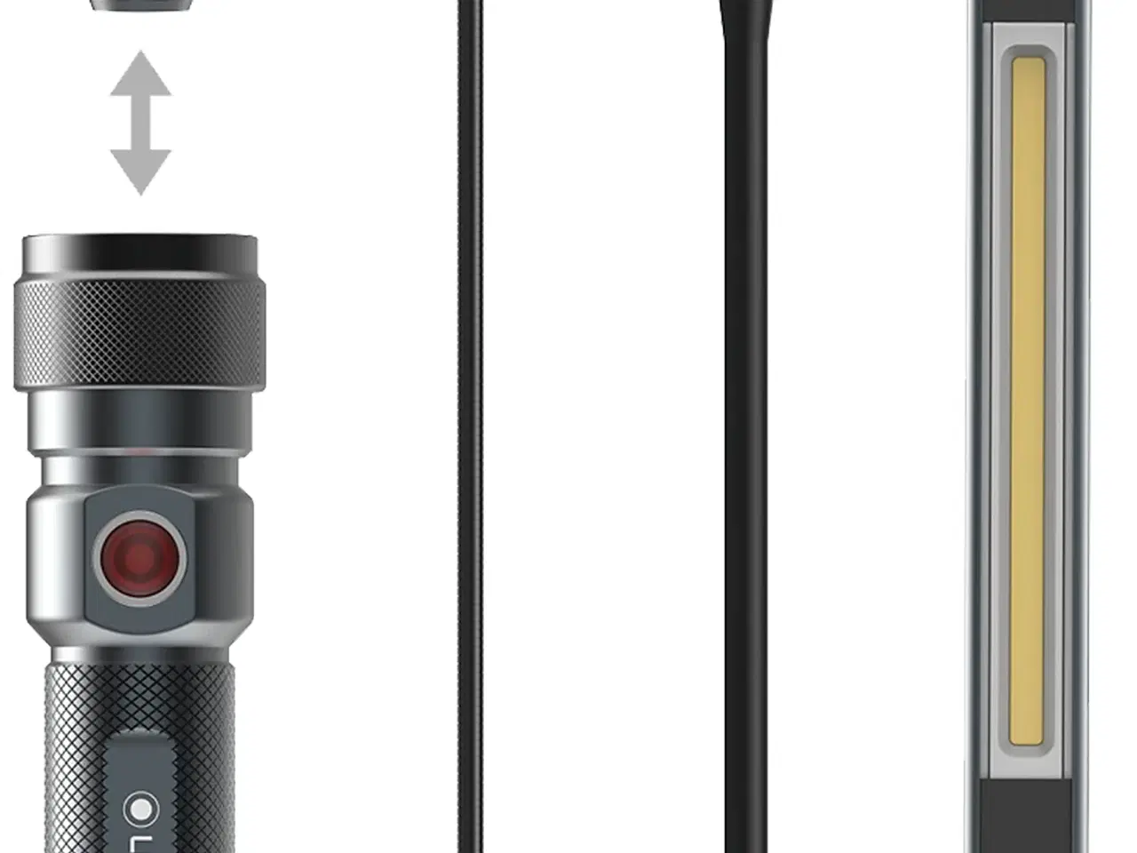 Billede 1 - Ledlenser Workers Friend lygte m/4 indsatse genopl