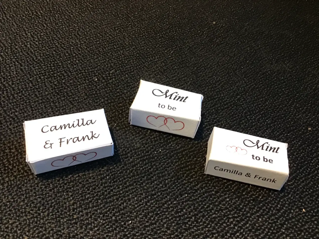 Billede 3 - Panodil og mint to be æsker til bryllup