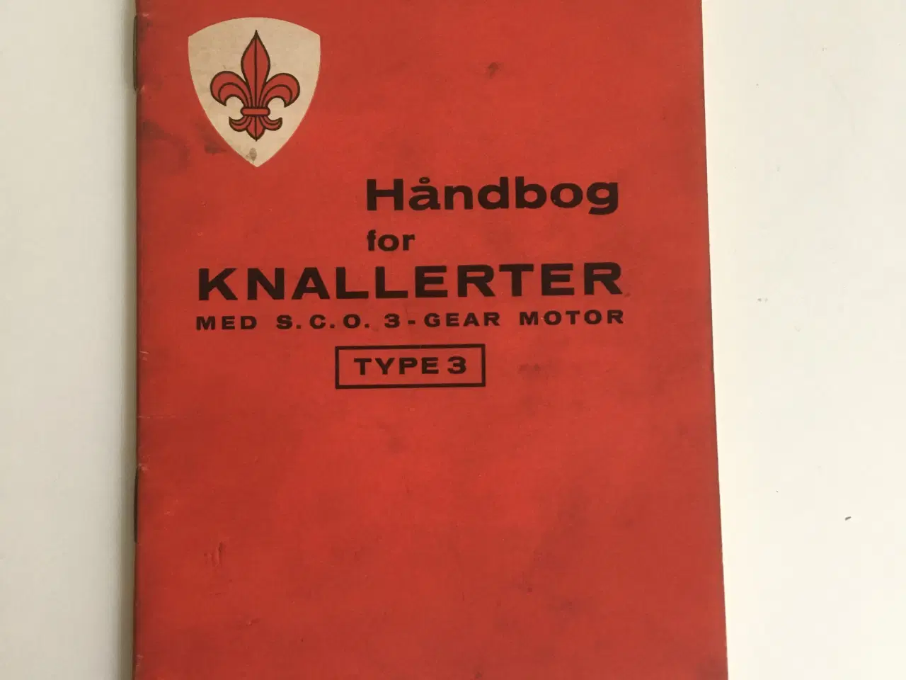 Billede 1 - sco 3 gear knallert pedal motor håndbog 