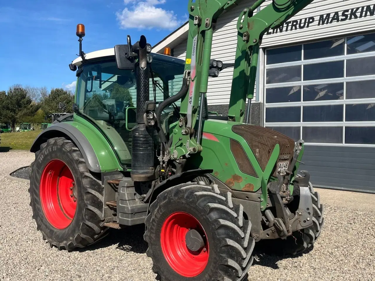 Billede 30 - Fendt 313 VARIO Med frontlift og frontlæsser