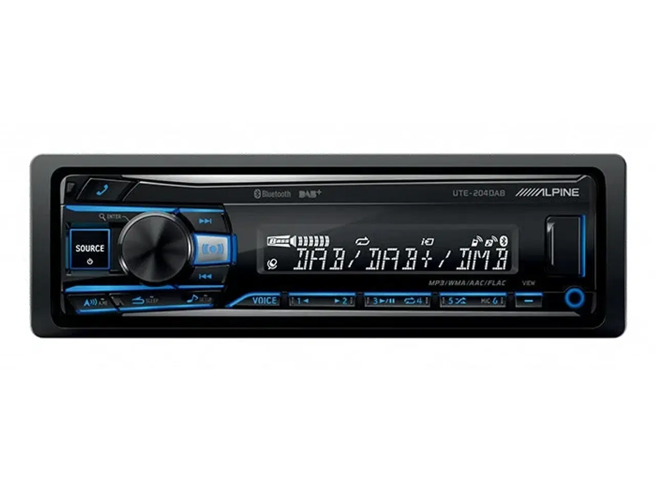 Billede 1 - Alpine UTE-204DAB tuner/ipod Bluetooth og dab