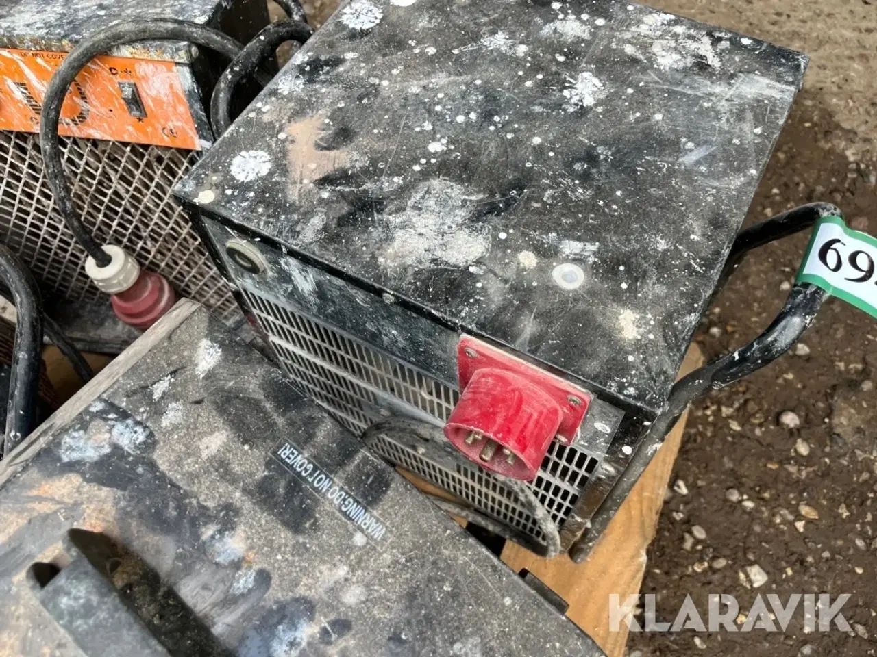 Billede 6 - Varme blæser 5 styk blandet Palle