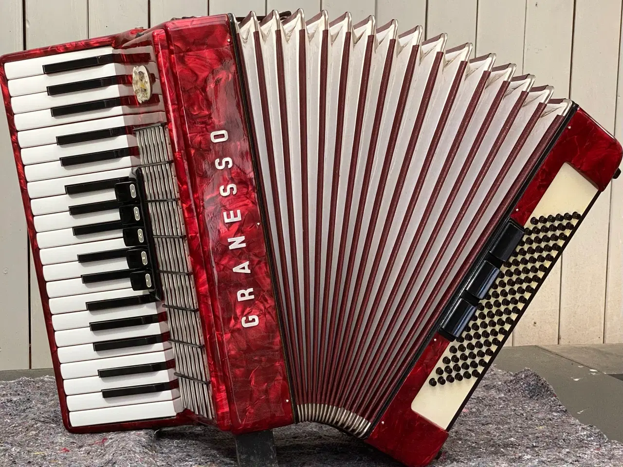 Billede 9 - Granesso harmonika – vintage rød perlemor, sælges 