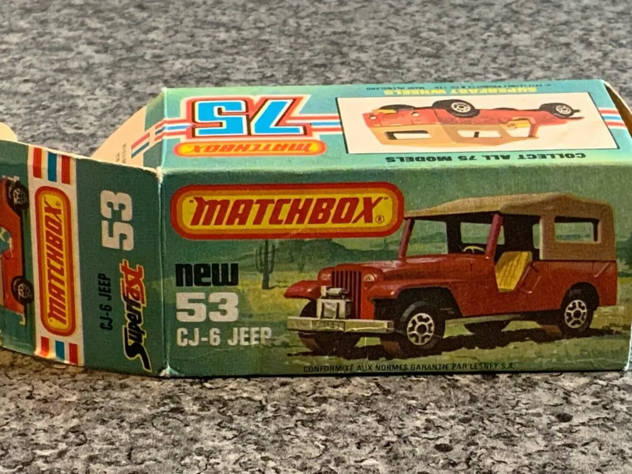 Billede 6 - Matchbox No. 53 CJ-6 Jeep, scale 1:66