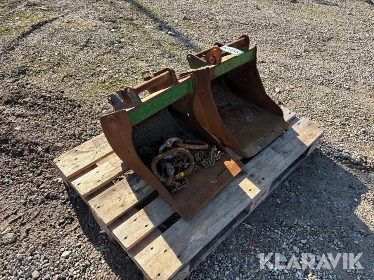 Billede 2 - Graveskovle & kæde