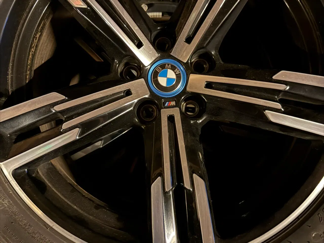 Billede 1 - Originale BMW alufælge med bridgestone dæk