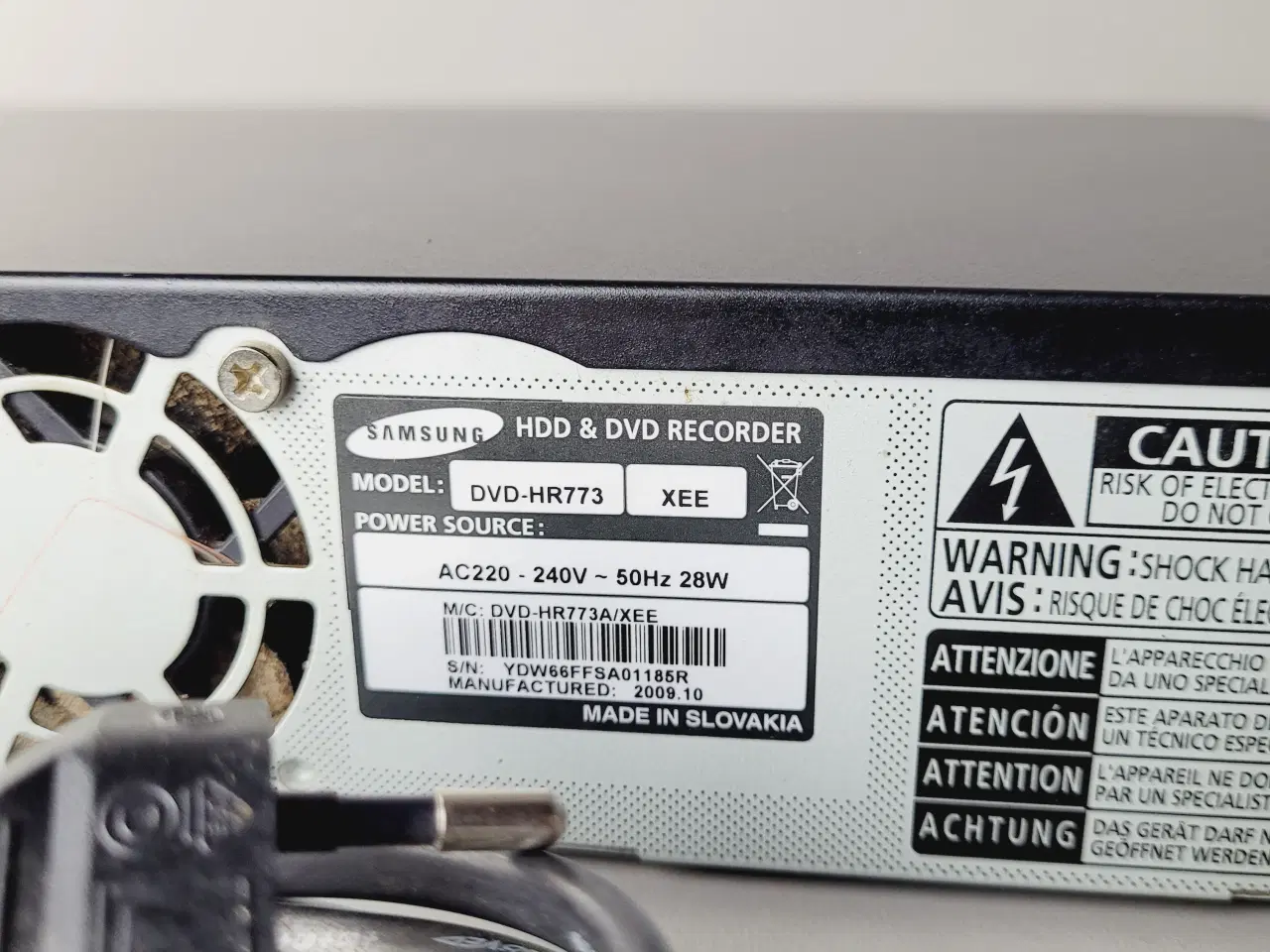 Billede 6 - ⭐️· 📀 Samsung HDD & DVD Optager - Model DVD-HR773