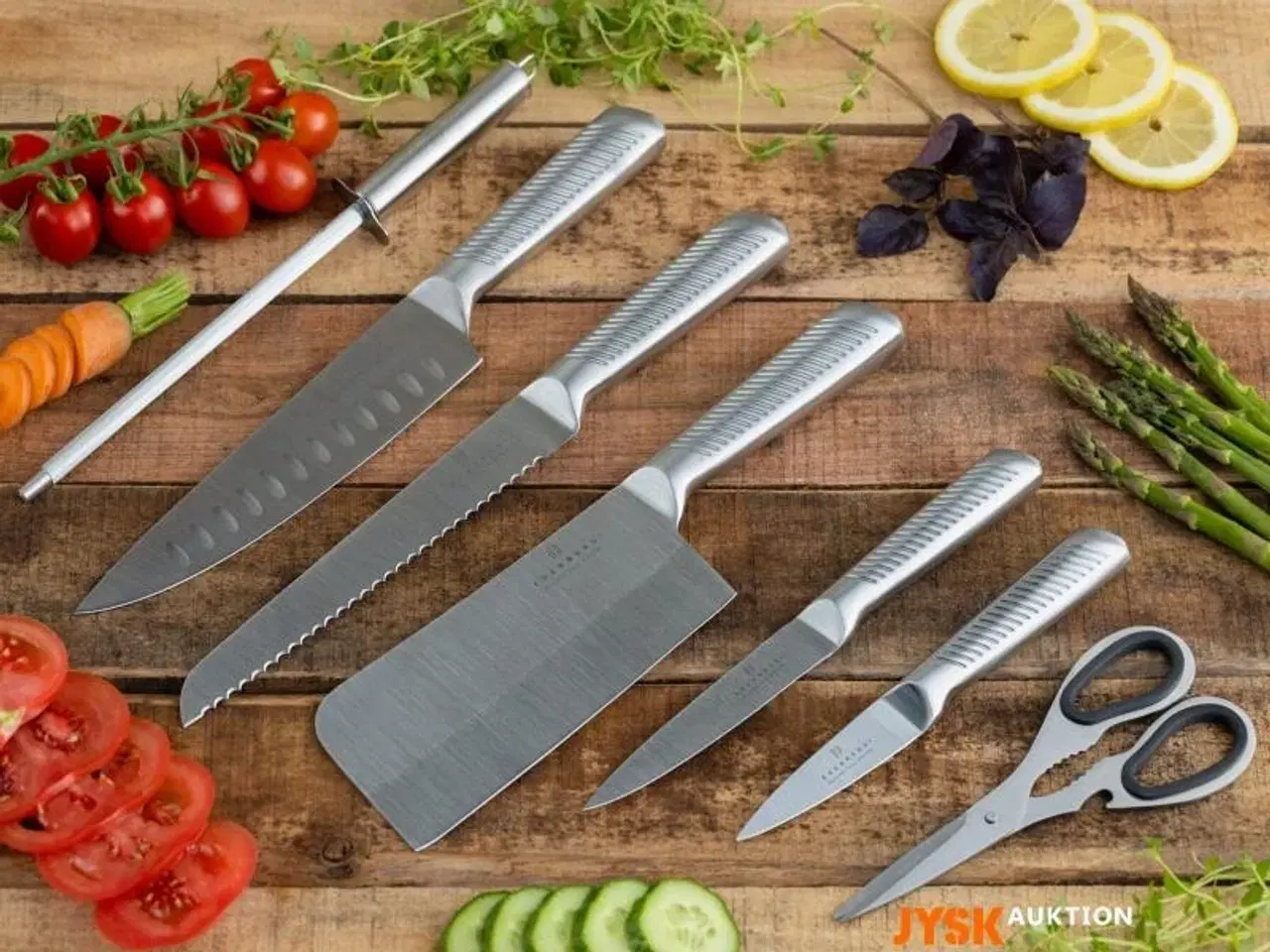 Billede 1 - KOKKEKNIVSSÆT,