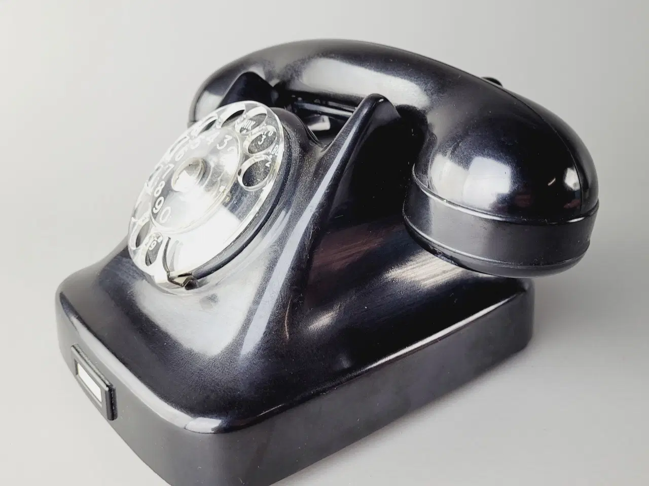Billede 2 - ⭐️· Klassisk Sort Drejeskivetelefon Kristian Kirk