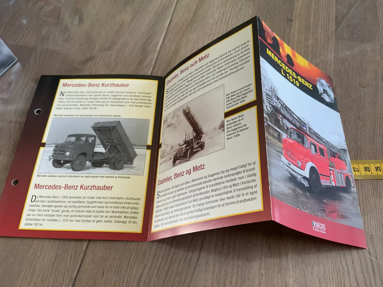 Billede 7 - Model brandbil Mercedes-Benz L 1519