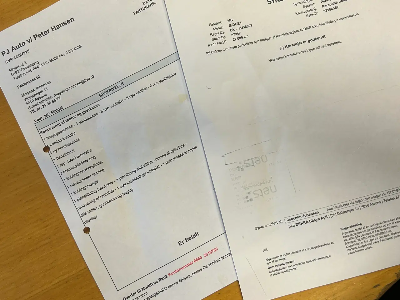 Billede 14 - MG Midget MK IV 1275 årg 1971