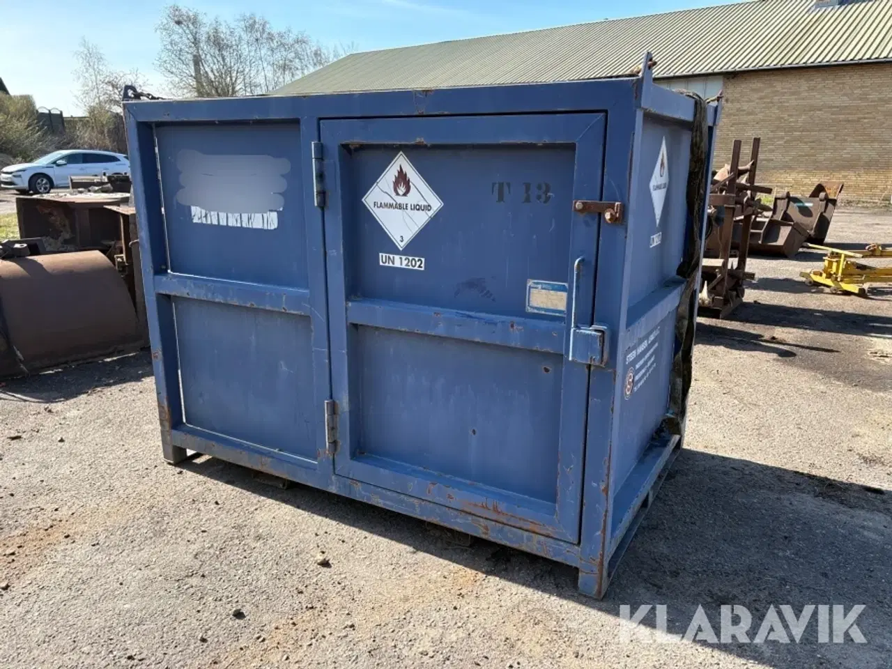 Billede 1 - Container tank med pumpe Roug 2000L