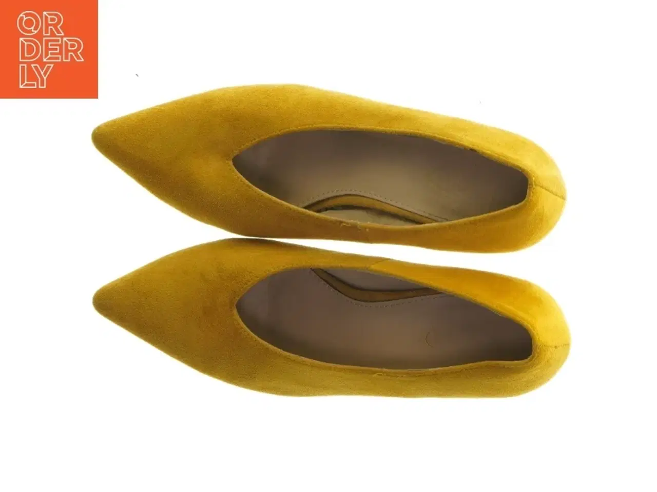 Billede 5 - Gule stiletter i størrelse 40 (str. 40 )