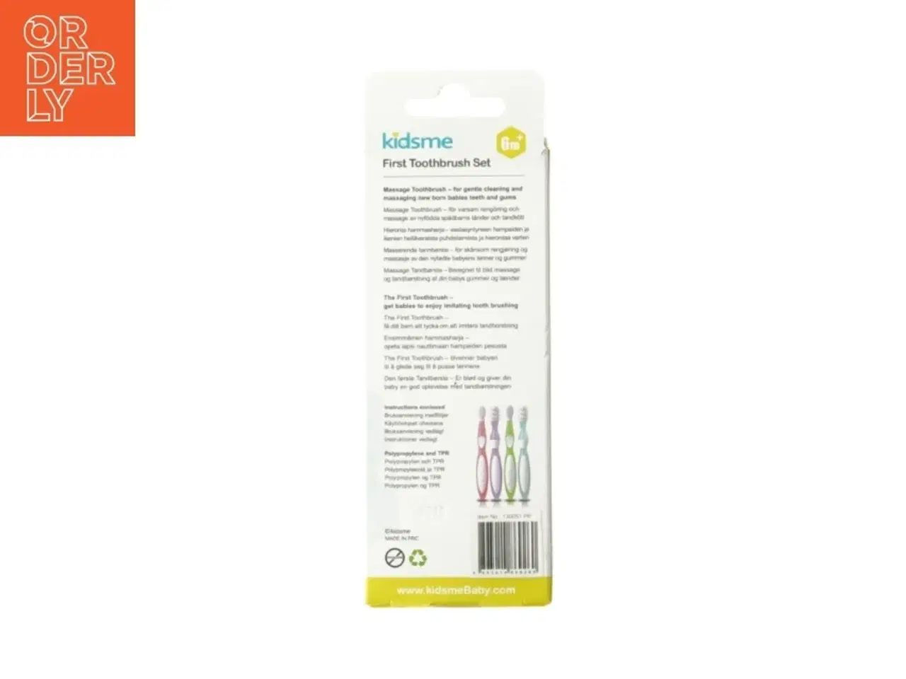 Billede 5 - Barn Sensitiv Tandbørste Sæt fra Kidsme