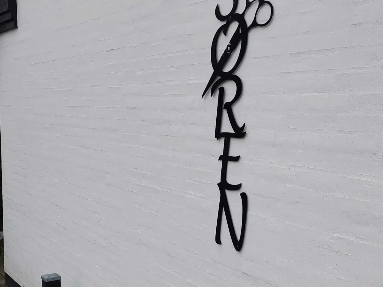 Billede 1 - Flot frisør skilt