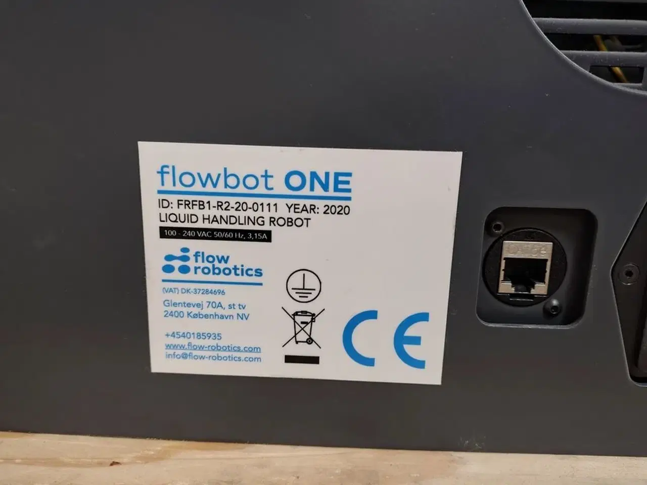 Billede 5 - Liquid Handling Robot FLOW ROBOTICS Flowbot One