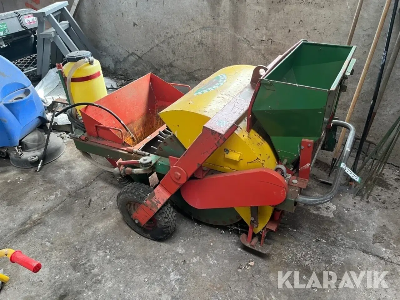 Billede 3 - Propper og såmaskine EUROGREEN