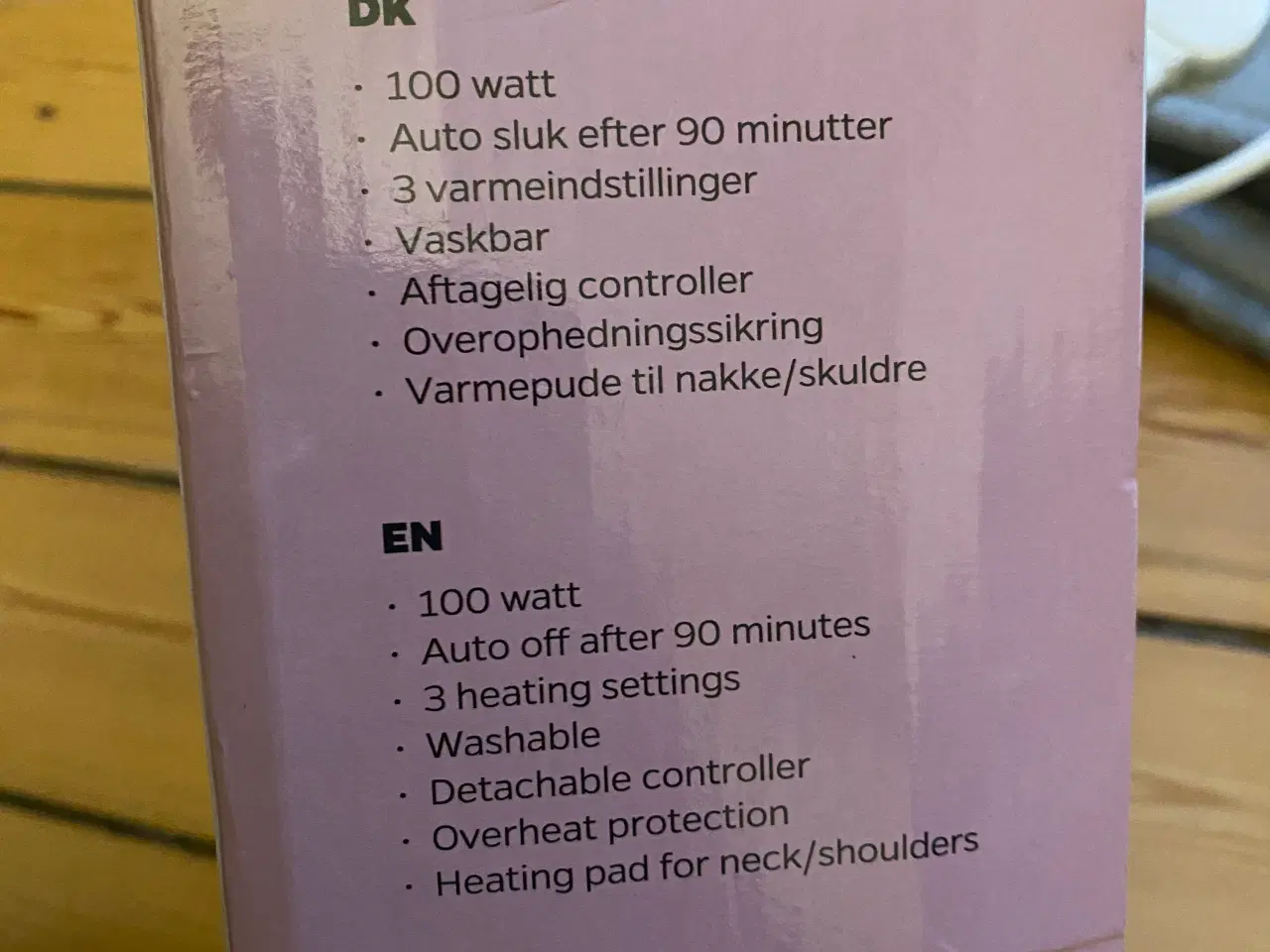 Billede 3 - Epiq elektronisk varmepude til nakke og skulder