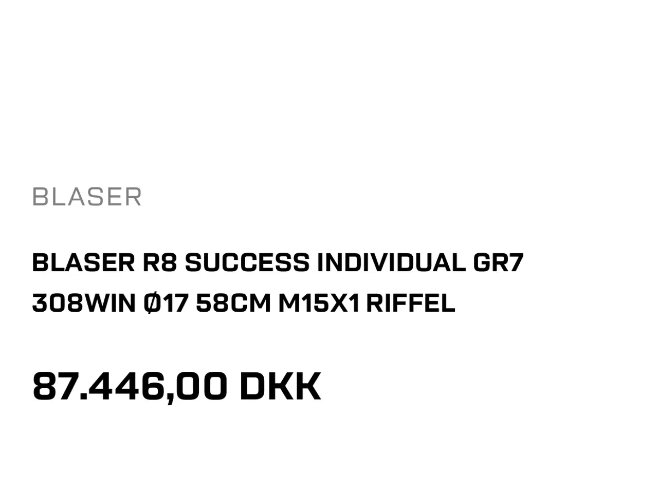 Billede 8 - Blaser R8 Success individual 