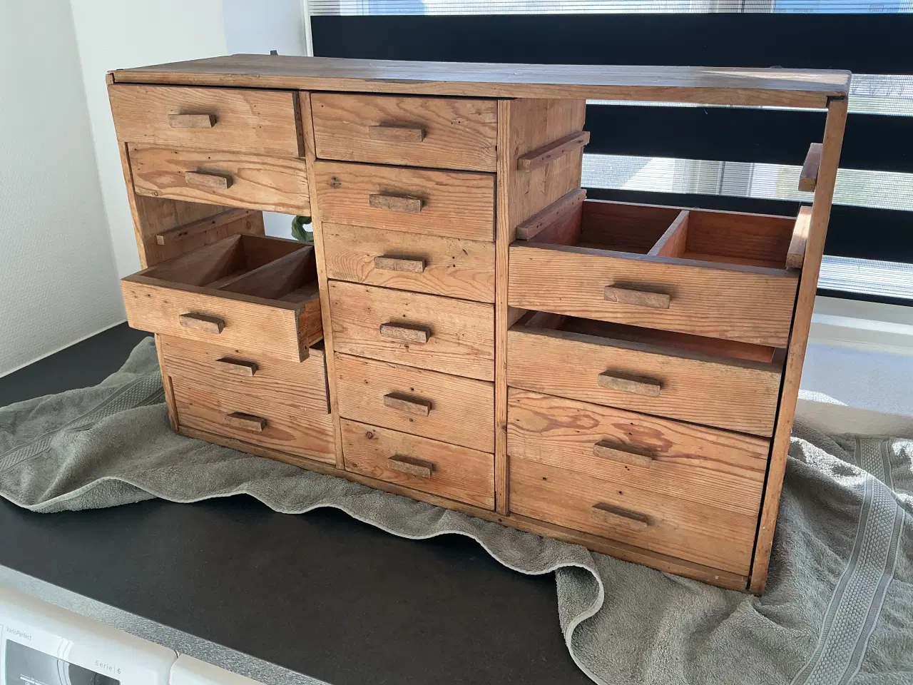 Billede 1 - Antik skuffedarium 