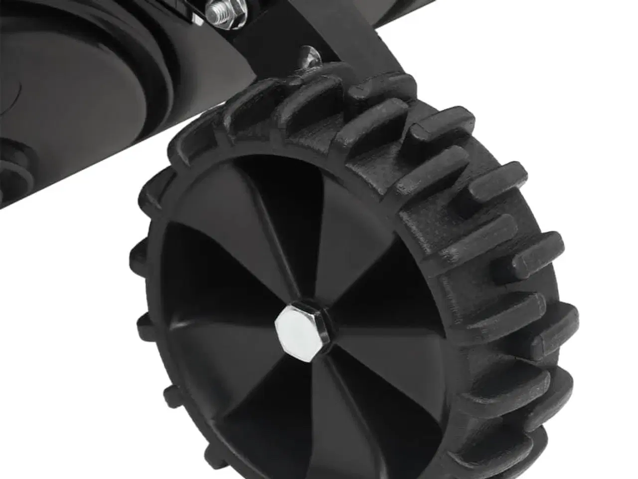 Billede 6 - Sneskovl med udvideligt håndtag 66 cm stålblad sort