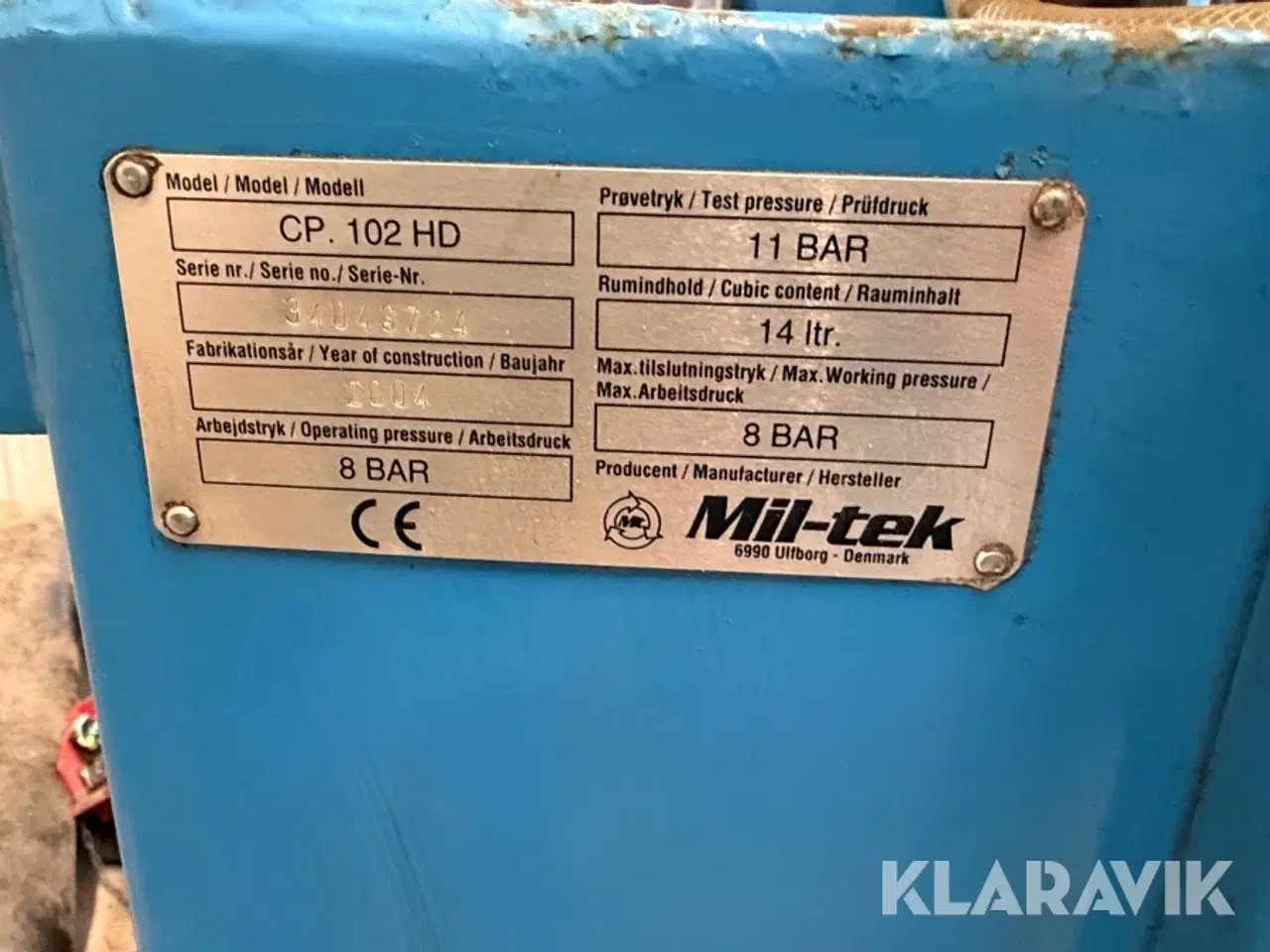Billede 8 - Pappresser Miltek CP 102 HD