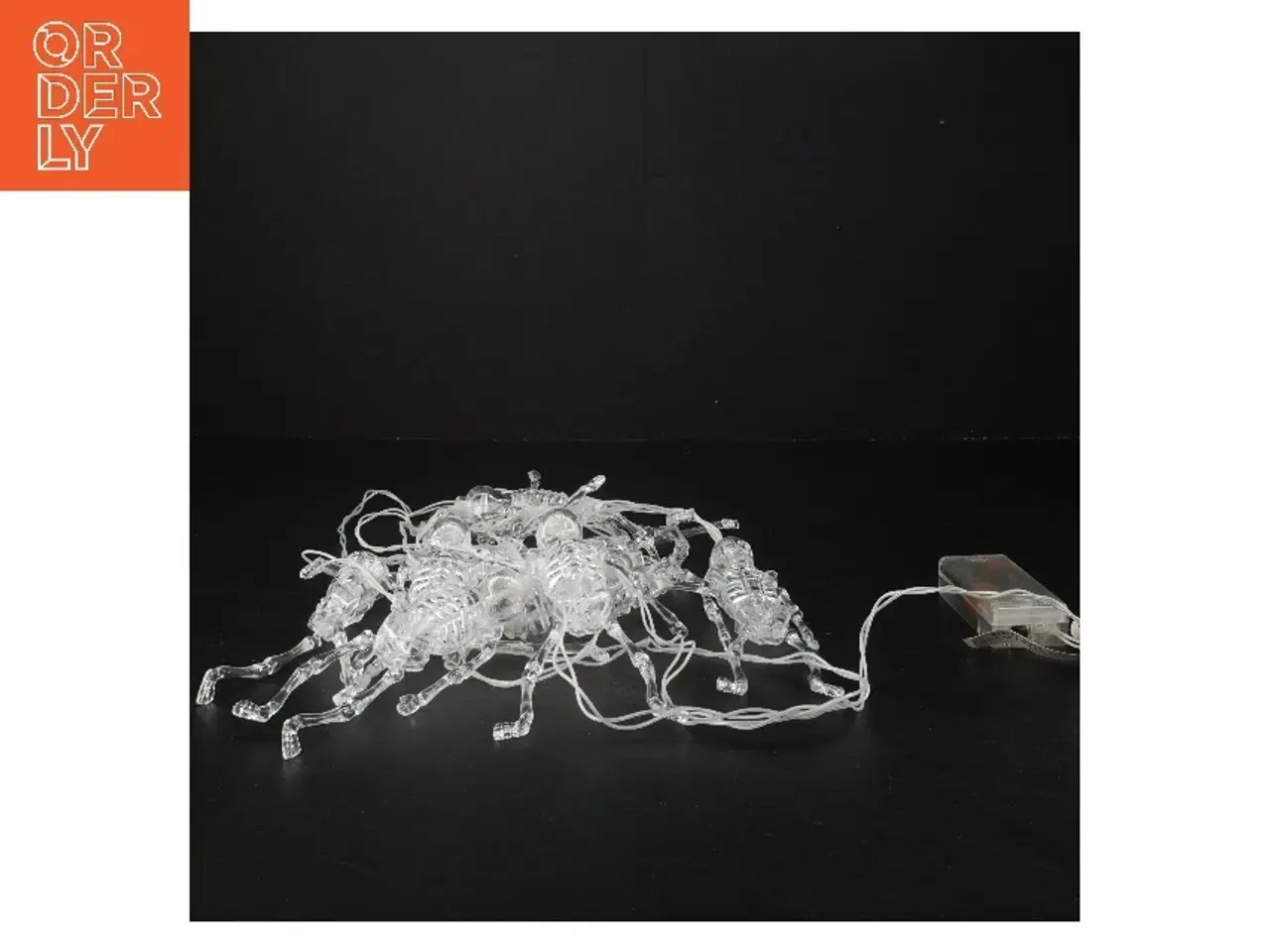 Billede 2 - Skelet lyskæde Halloween