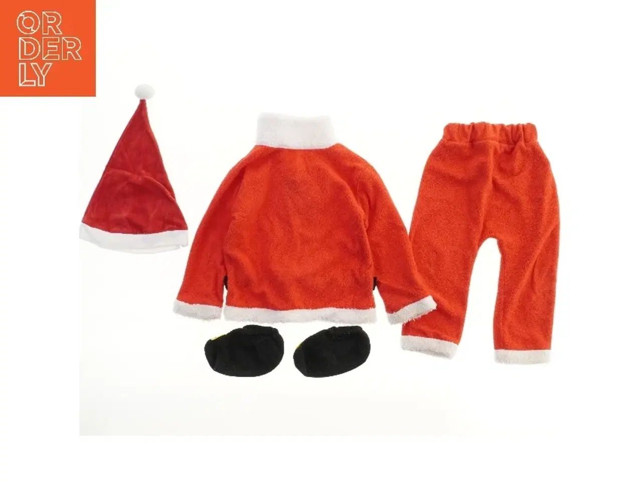 Billede 2 - Julemandskostume til baby (str. 38x44 cm)