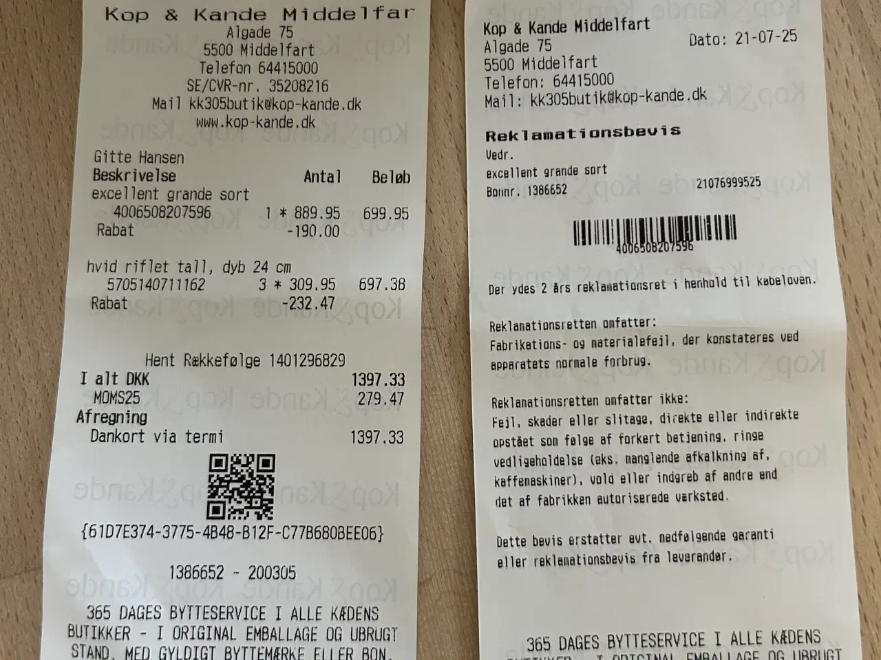 Billede 2 - Ny Kaffemaskine Melitta Grande
