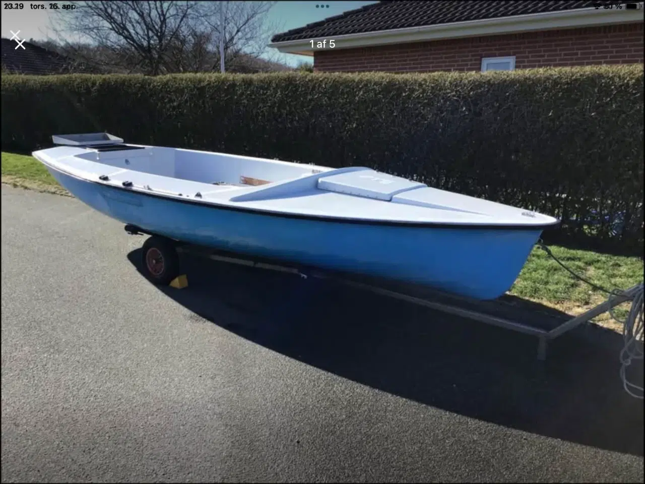 Billede 2 - Astrone sejljolle 