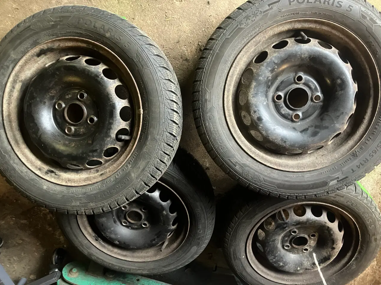 Billede 1 - Vinterhjul 14" Peugeot 108. Citroen C1, Toyo Aygo 