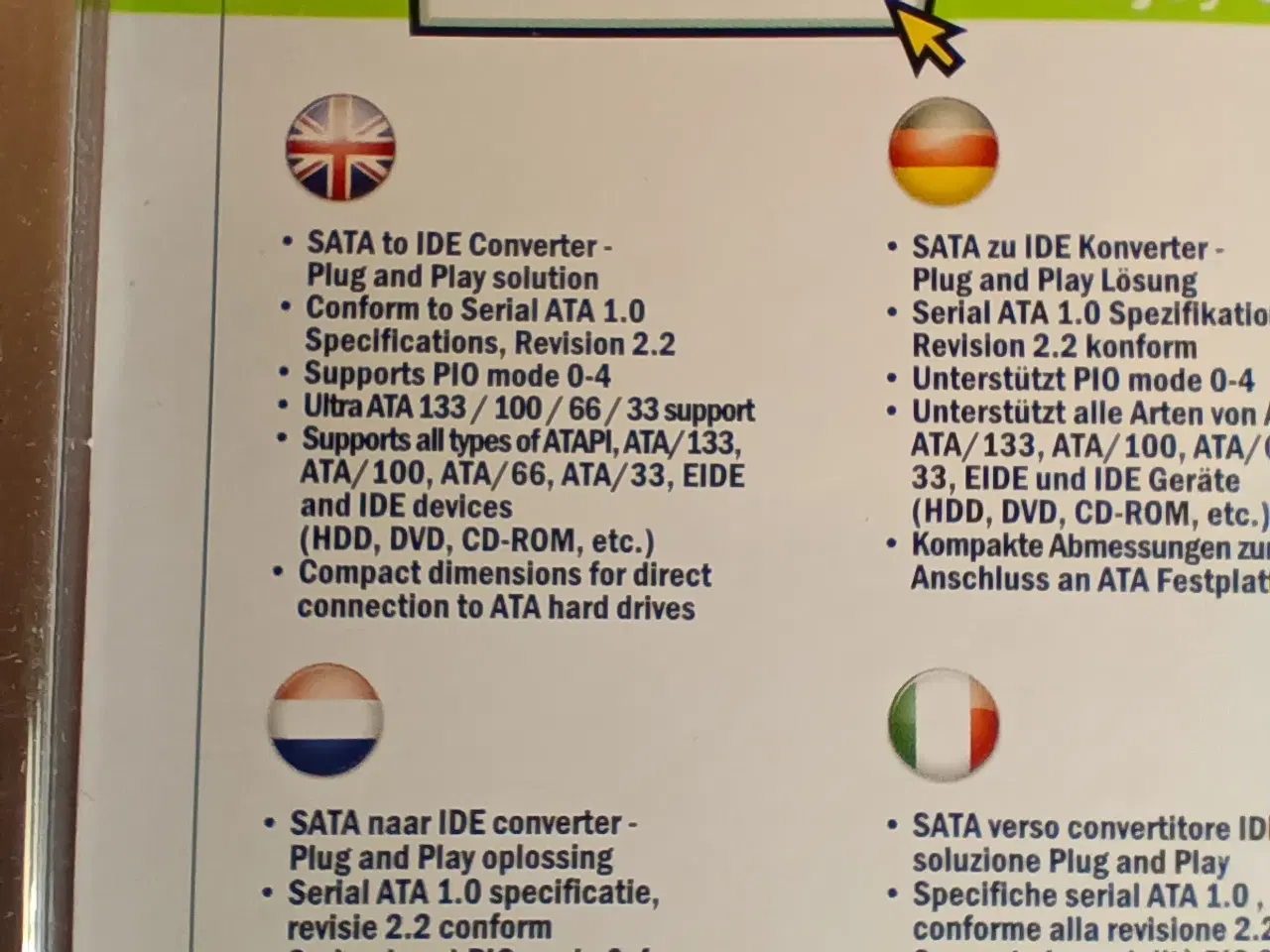 Billede 6 - DIGITUS SATA - IDE CONVERTER