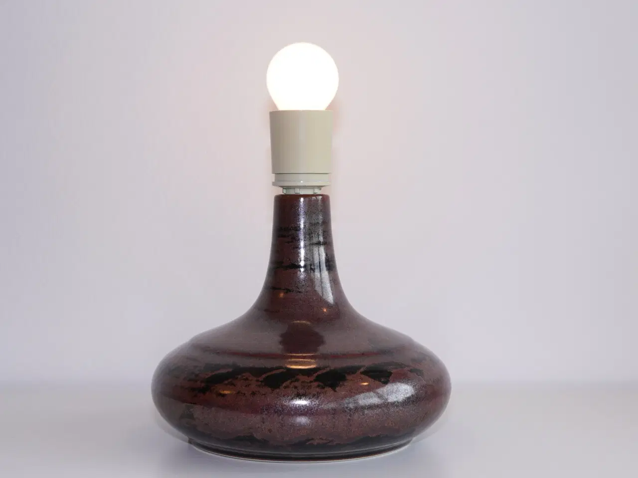 Billede 1 - Lampe / bordlampe i keramik fra Desiree Stentøj