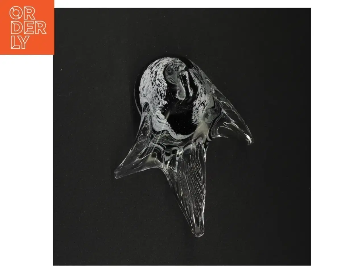 Billede 3 - Håndlavet Glasfugl skulptur (str. 16 xn 14 cm)