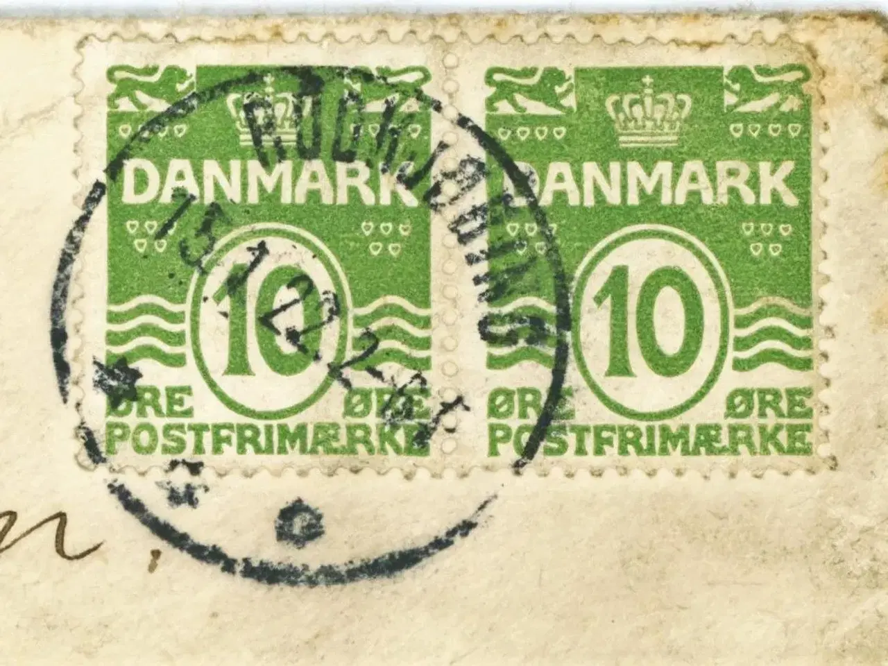 Billede 2 - Rudkjøbing. Variant 124ay på brev