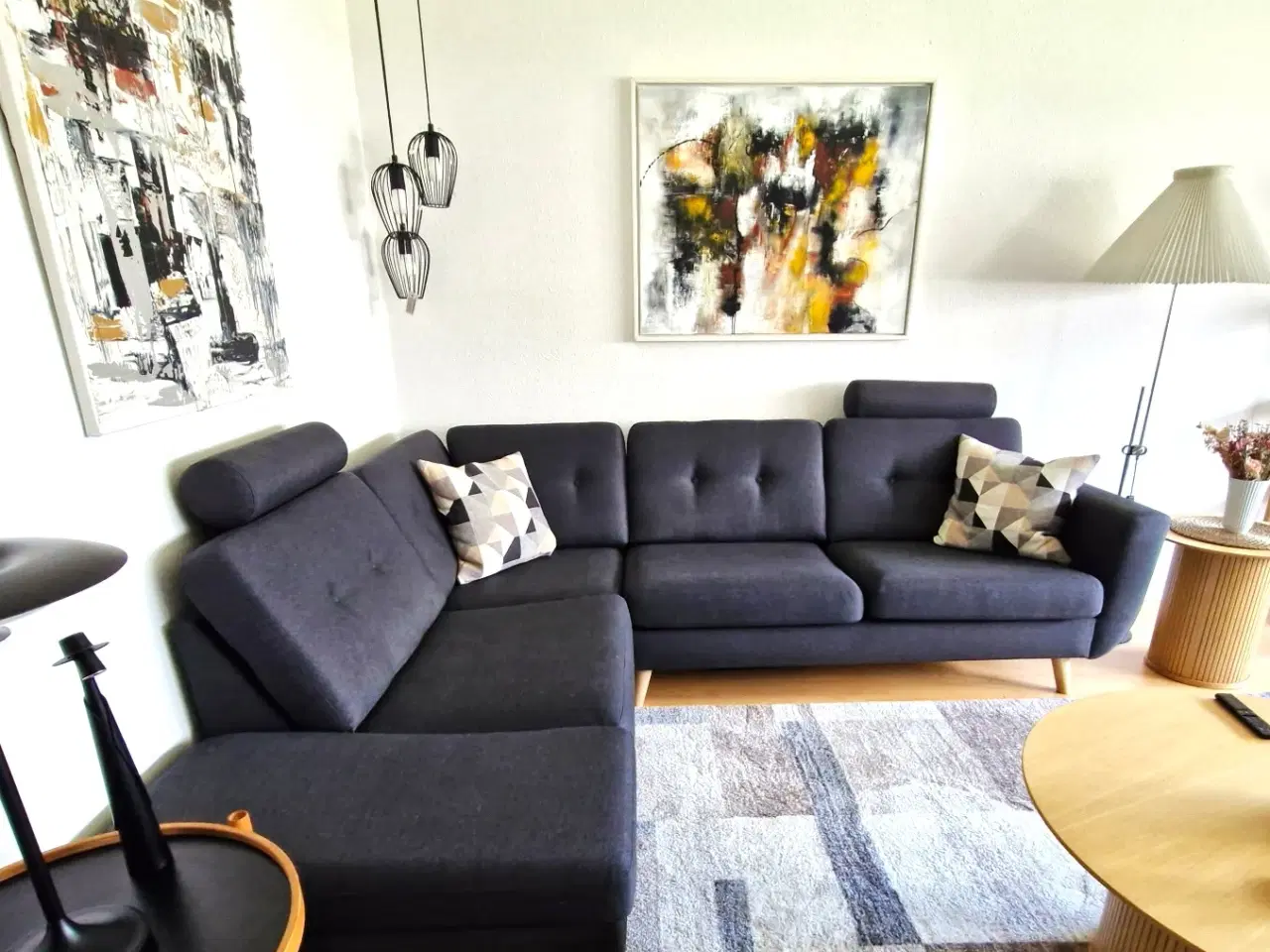 Billede 1 - Hjort Knudsen hjørnesofa-meget velholdt