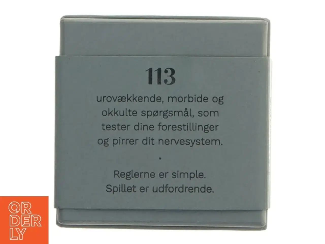 Billede 2 - kortspil &#39;The Horror Talks&#39; (str. 8,5x8,5 cm)