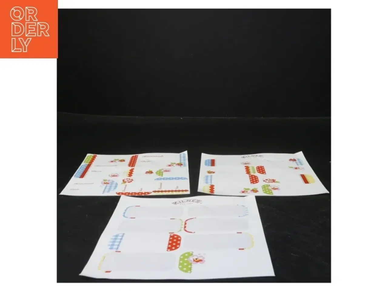 Billede 1 - Klistermærke sæt til dekorering fra Kilner