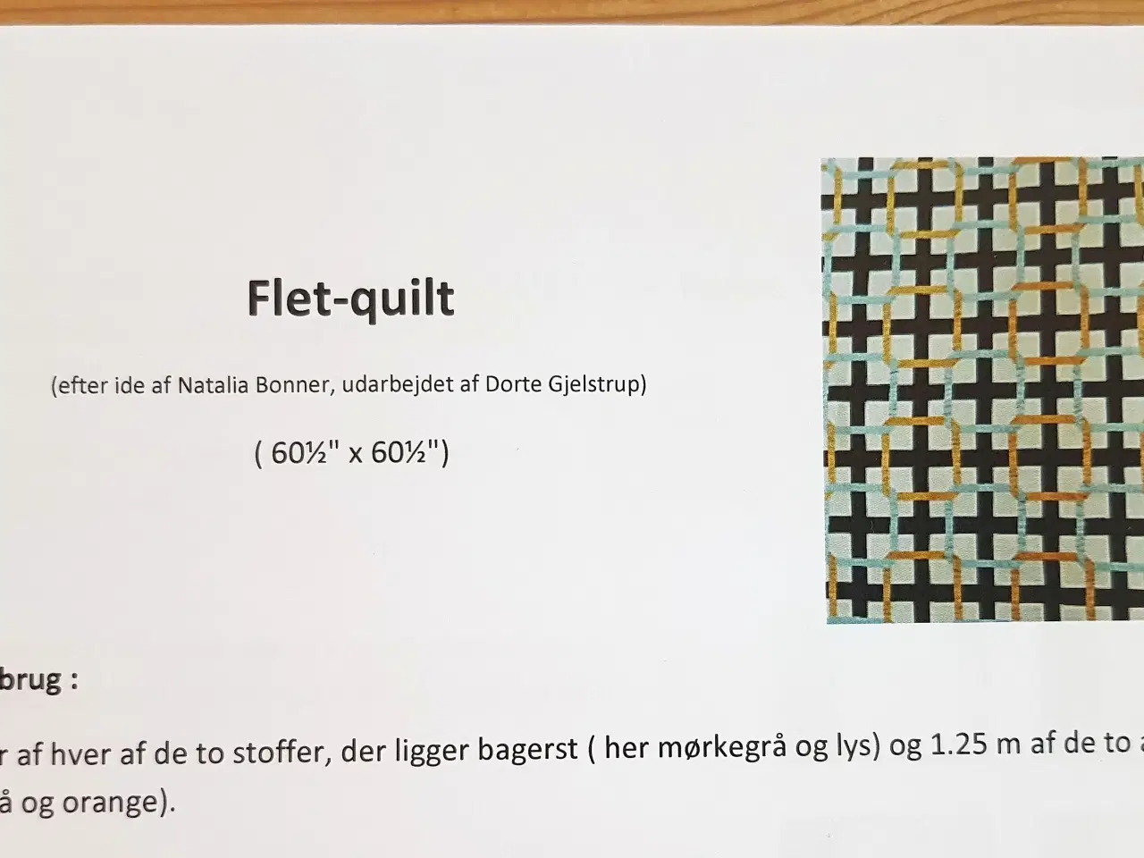 Billede 3 - Originale patchworkmønstre til tæpper og puder
