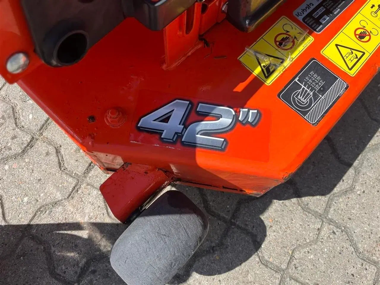 Billede 4 - Kubota Z122R Zeroturn med 2cylinderet Kawasaki motor