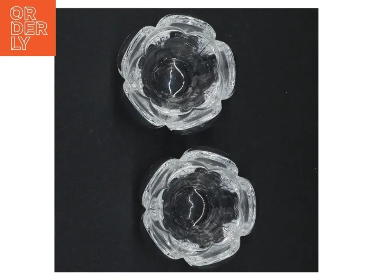 Billede 2 - Holmegaard fyrfadsstager (str. 6 x 8 cm)
